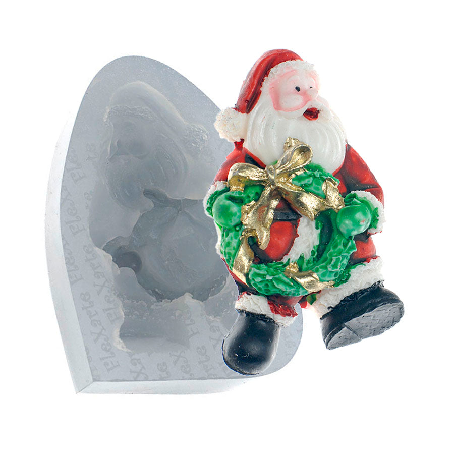 Christmas Small Santa Silicone Mold – Oh Sweet Art!