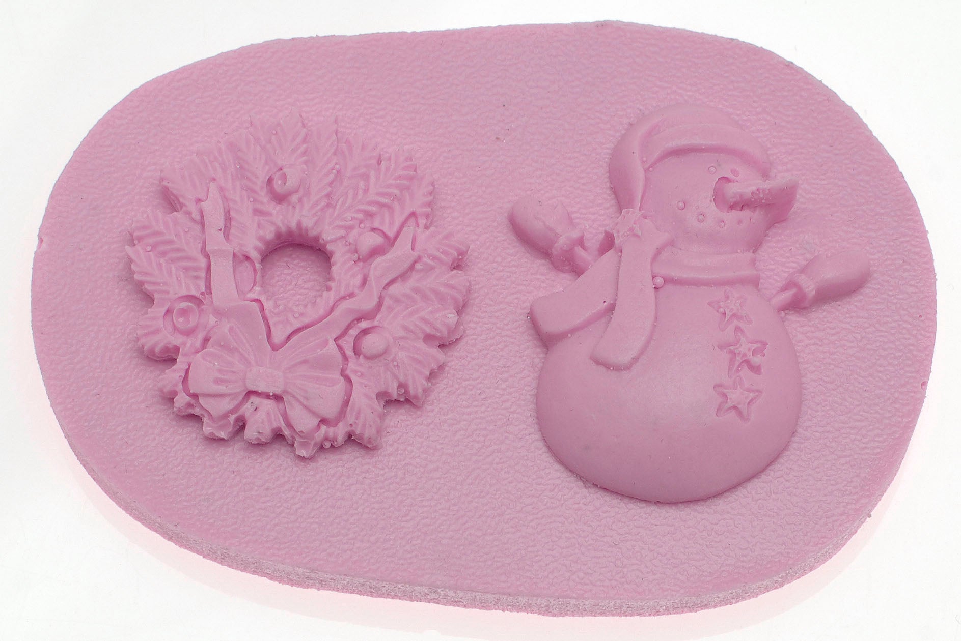 Silicone Christmas Fondant Mould For Cake Decoration, For Chocolate Mold