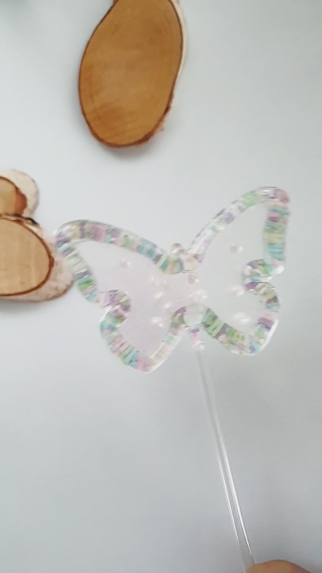 Butterfly Shaker Mold with 10 Pieces of Fitted Shaker Film for UV